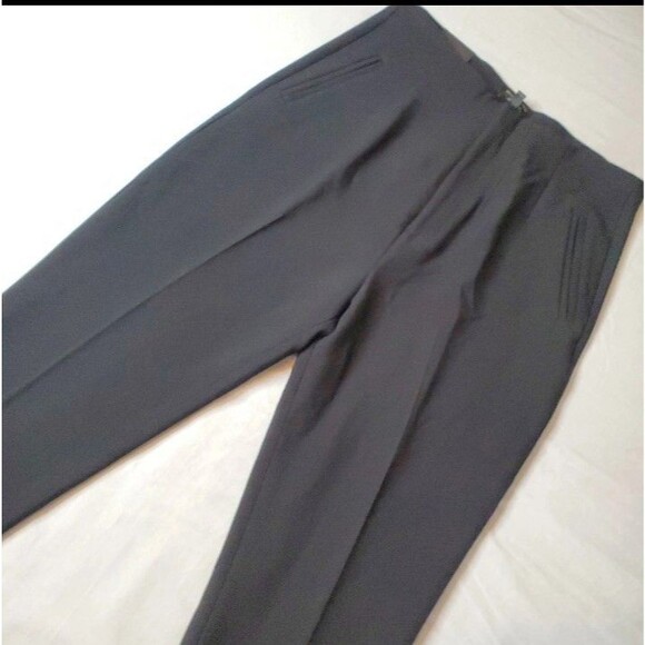 Banana Republic Womens Size 16 NWT Ultra-High Rise Tapered Pants Black 817461 - Picture 1 of 11